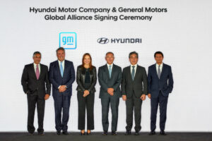 General Motors et Hyundai Motor signent un accord de coopération