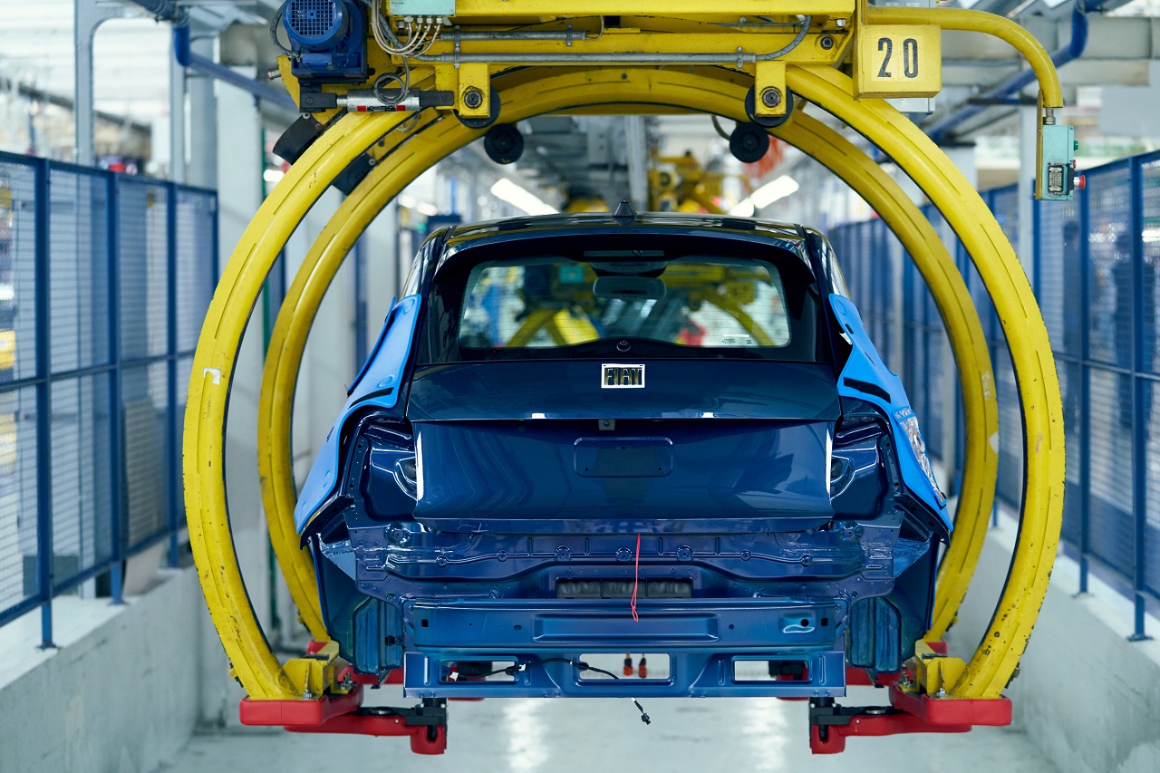 Fiat 500e production