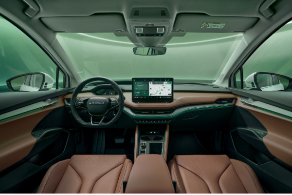 skoda enyaq 2025 interieur