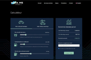 Voiture électrique : Nova MS lance un calculateur d'économies