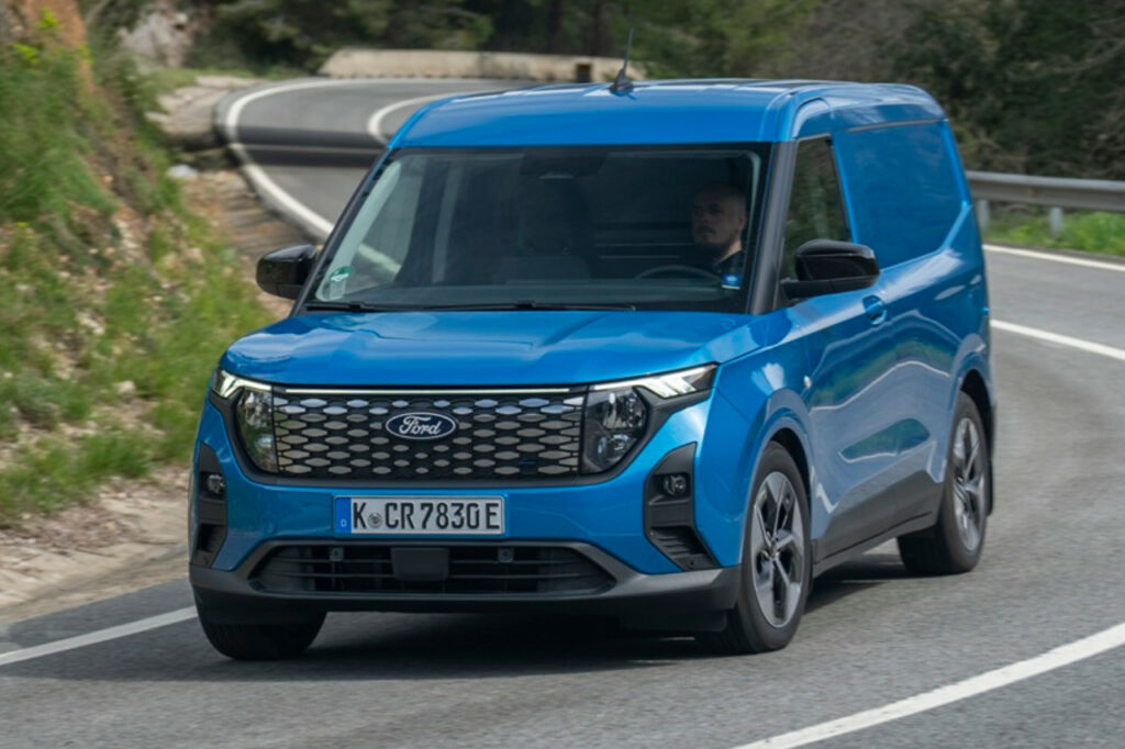 Essai Ford e-Transit Courier : que vaut le rival du Renault Kangoo électrique ?