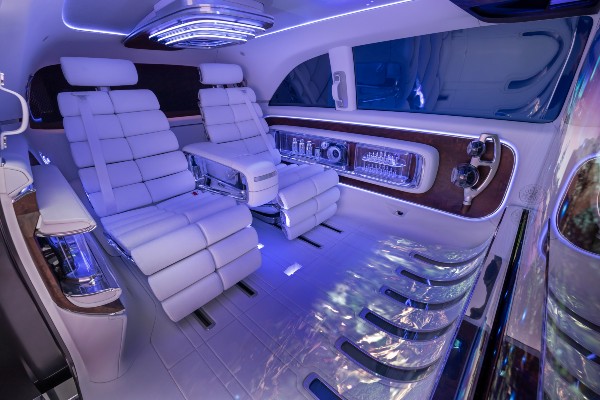 mercedes benz vision v interieur