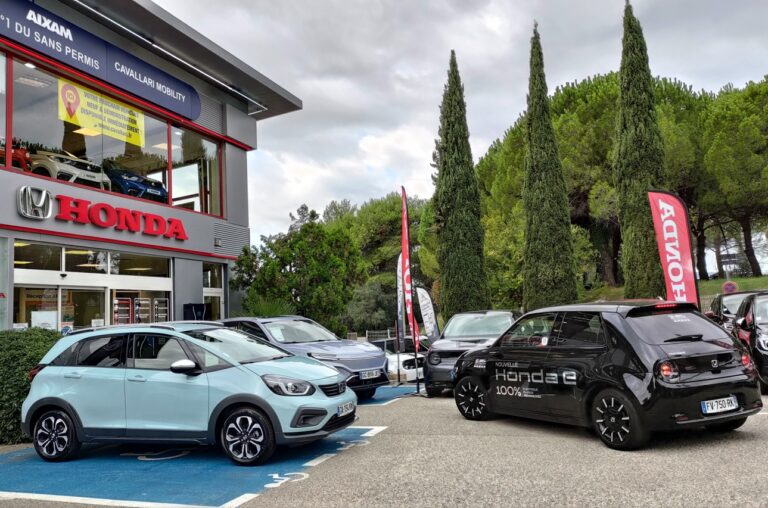 Quatre concessions françaises félicitées par Honda