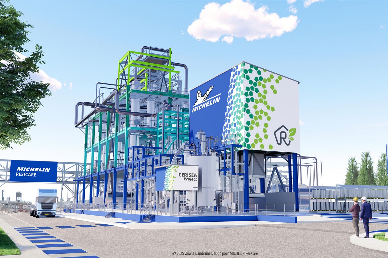 Michelin usine test molécule 5-HMF