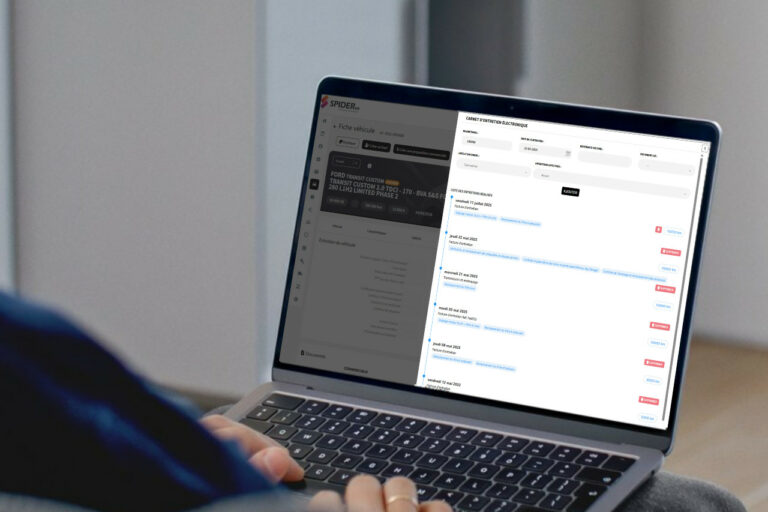 Historique des véhicules : SpiderVO sort son e-carnet d