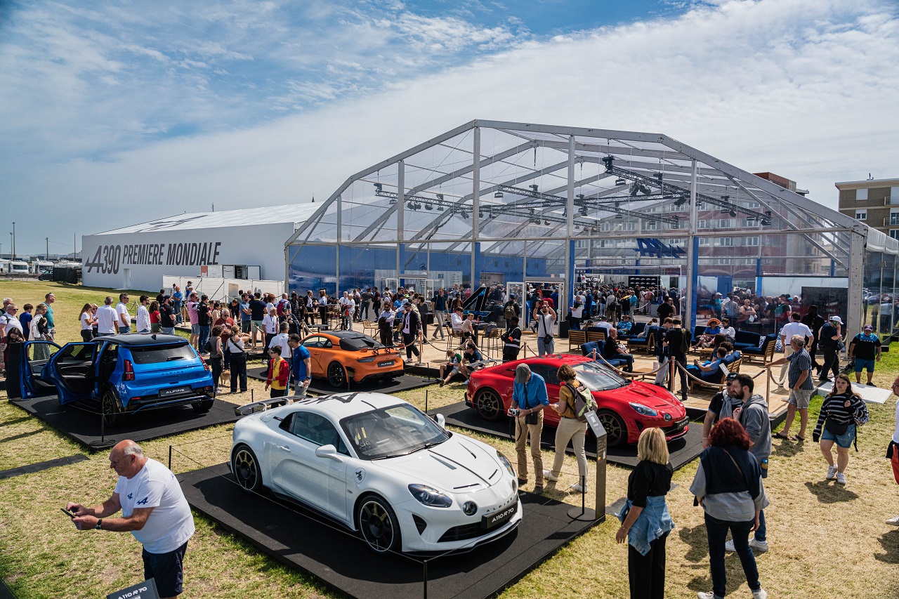 Alpine anniversaire 70 ans Dieppe
