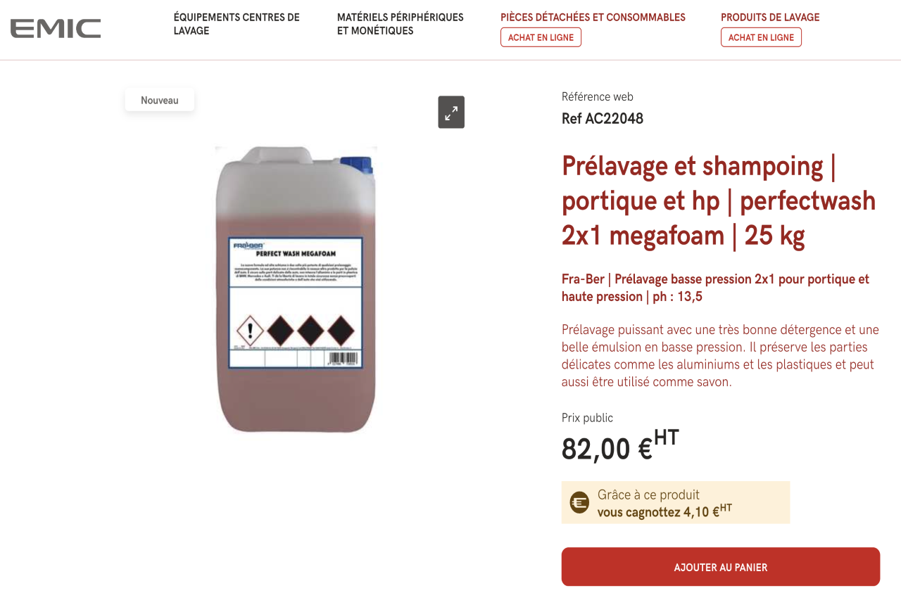 Emic cagnotte fidélité
