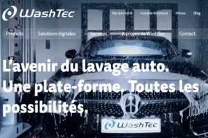 Un nouveau site pour WashTec