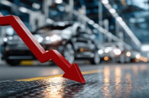 Le marché de l'automobile poursuit sa chute en juillet