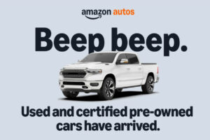 Amazon Autos ouvre son canal aux voitures d'occasion américaines