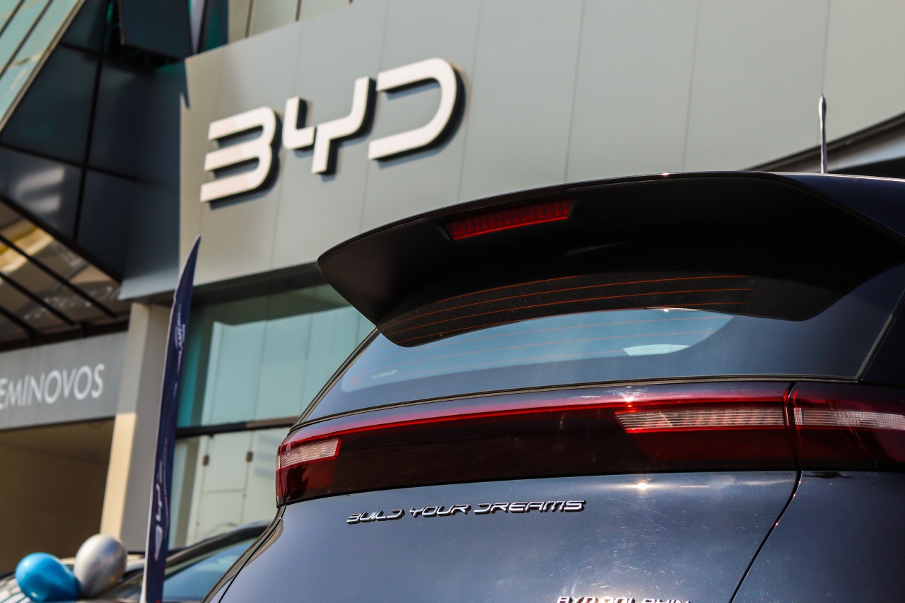 BYD vente à l'étranger