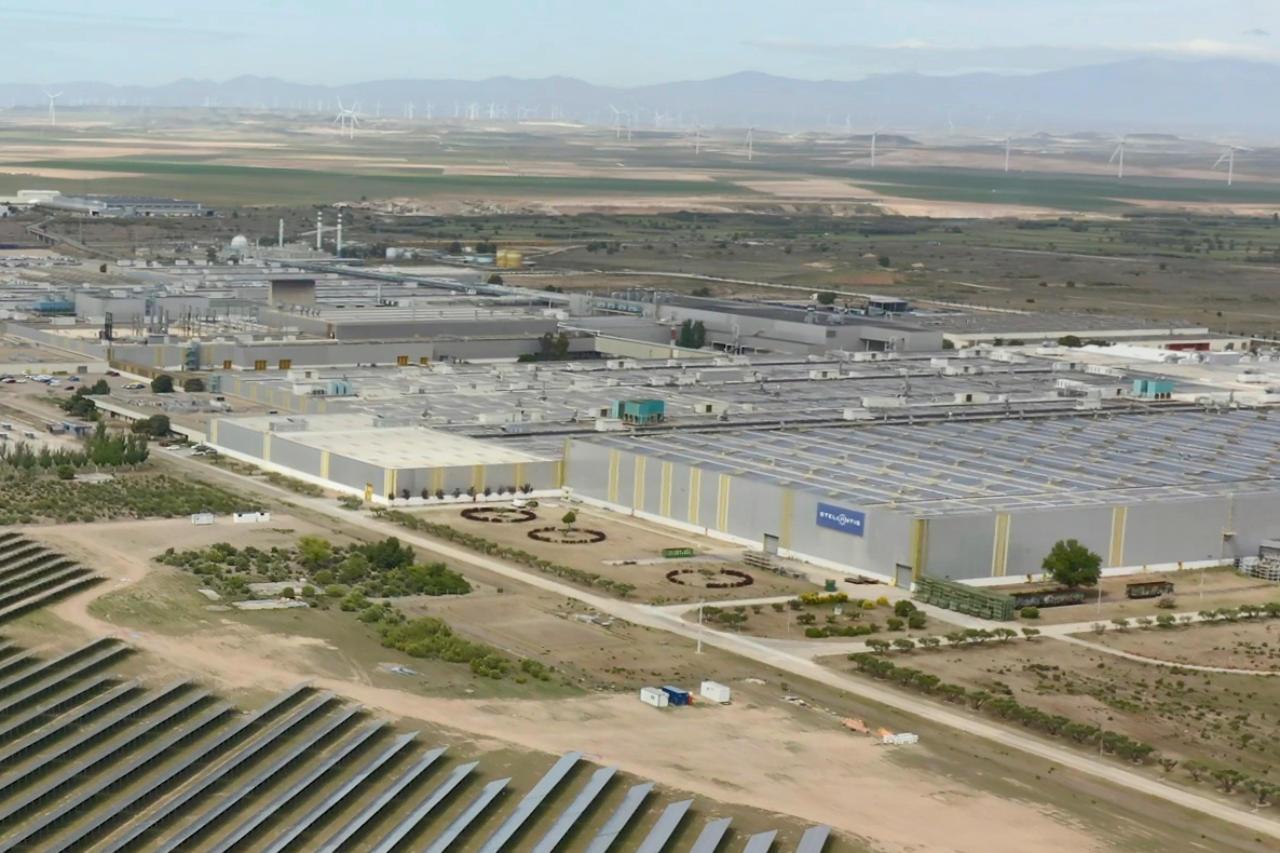 usine Stellantis de Saragosse