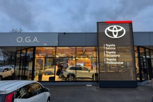 GCA reprend le panneau Toyota à Saumur