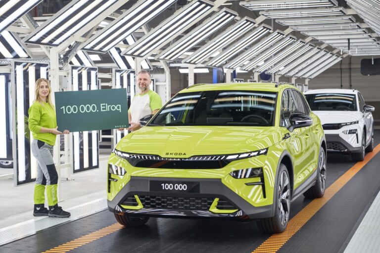 Le Skoda Elroq franchit le cap des 100 000 unités produites