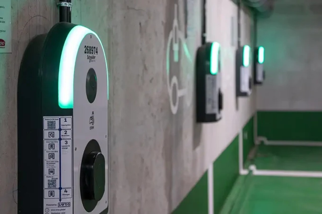 La SNCF bornes de recharge