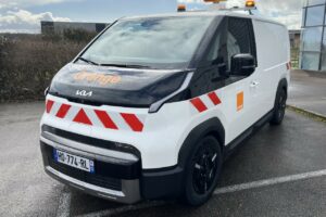 Le Kia PV5 Cargo en test chez Orange