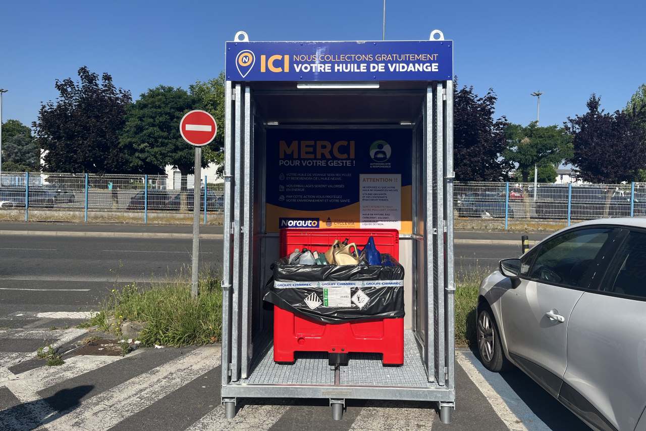 Cyclevia collecte nationale des huiles usagées