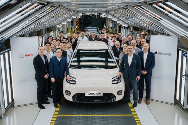 Le constructeur chinois GAC lance sa production européenne