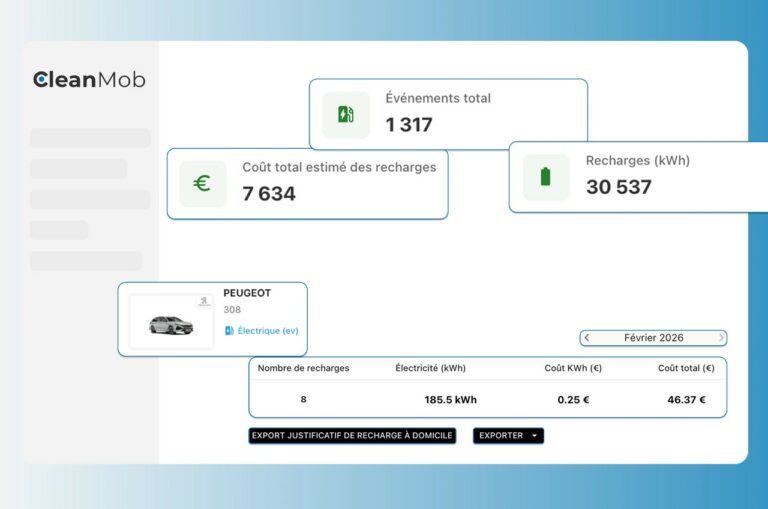 Avec Home charge+, CleanMob rend possible le remboursement au réel de la recharge à domicile