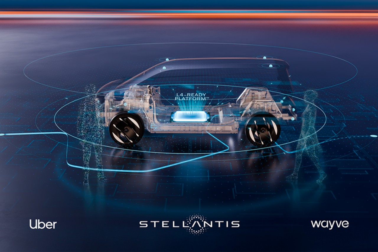 Stellantis Wayve Uber