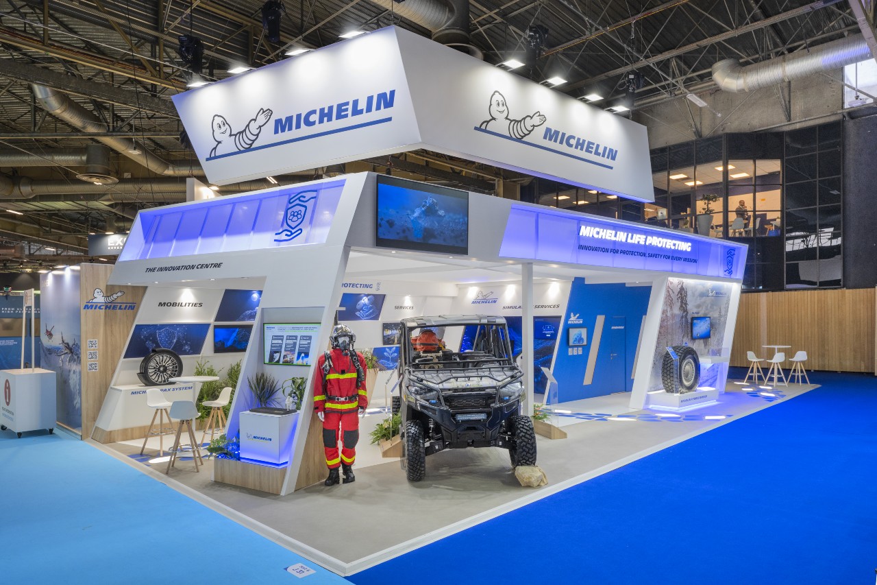 Michelin défense Eurosatory