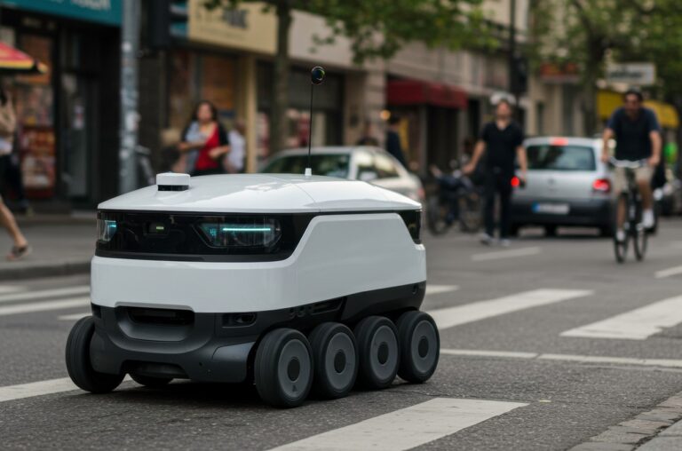La France donne son feu vert à l’homologation des robots livreurs
