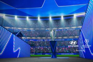 Hyundai débarque sur le terrain de la Ligue des champions 