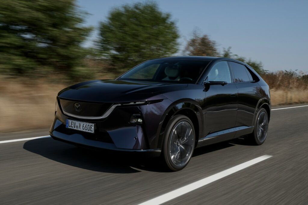 Essai Mazda CX-6e : l’offensive électrique venue de Chine