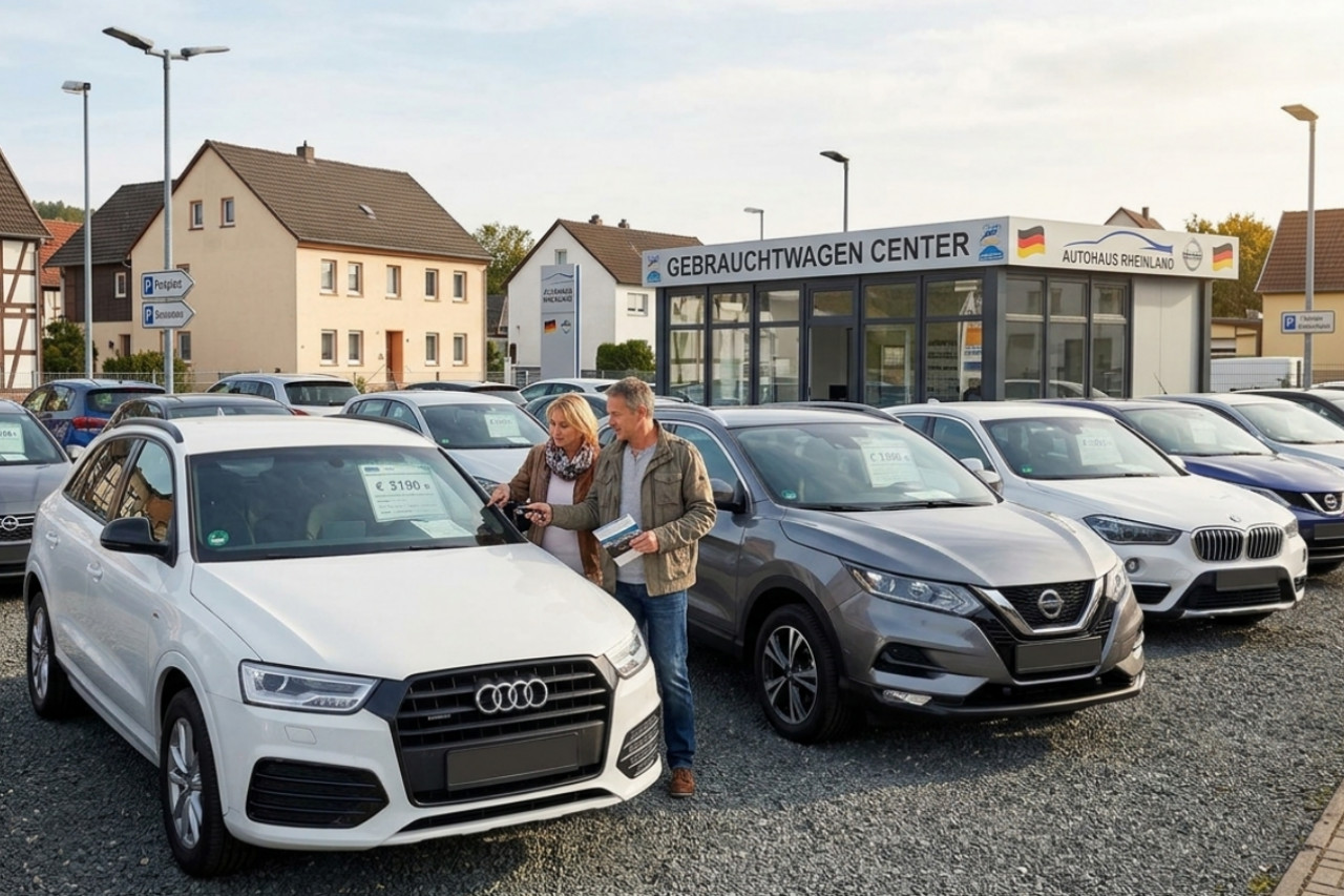 Le marché allemand des voitures d'occasion en septembre 2026.