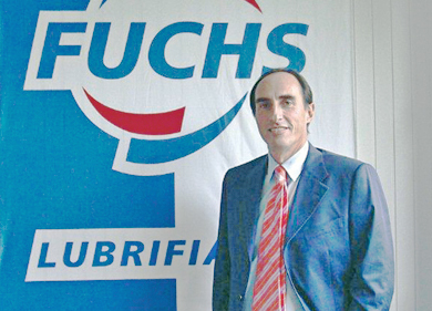 Jean-Luc Toffolon, directeur de la division auto-moto de Fuchs Lubrifiant France.