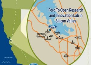 Ford prend pied dans la Silicon Valley