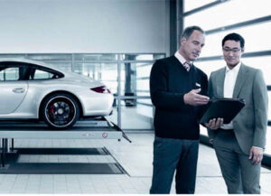 Service maximum chez Porsche