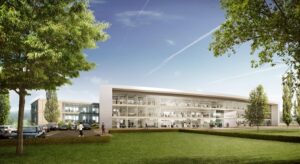 Volkswagen pose la première pierre de son implantation à Roissy