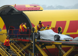 DHL en coulisses de la F1