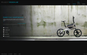 Peugeot Design Lab sort son site Web