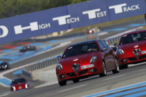 Alfa Romeo en piste