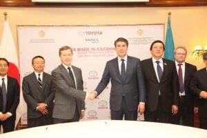 Toyota se positionne au Kazakhstan