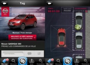 Nissan et Shazam créent la pub interactive