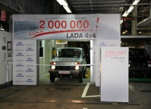 Le Lada Niva franchit le cap des 2 millions