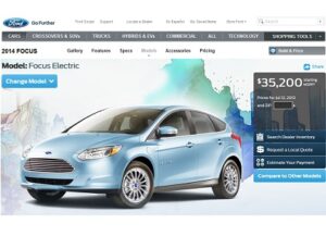 Ford revoit le prix de sa Focus électrique