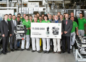 Onze millions de moteurs produits par Skoda !
