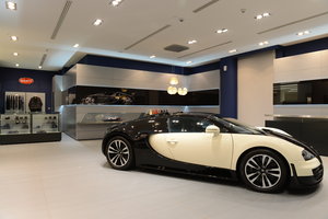 Bugatti ouvre un nouveau showroom au Qatar