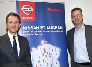 Nissan en passe de clôturer son programme de déploiement de bornes VE