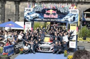 WRC : première victoire pour Hyundai