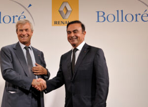 Renault et Bolloré main dans la main