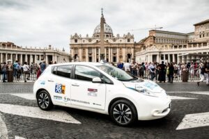 Taxis : la Leaf débarque à Rome et Madrid