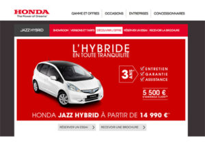 Honda casse les prix de sa Jazz Hybrid