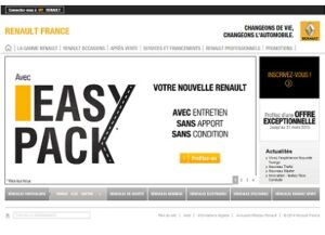 Renault lance Easy Pack