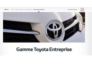 Toyota dévoile ses nouveaux tarifs Business et VU