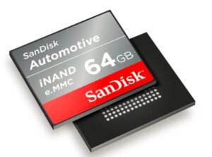 SanDisk veut sa part du véhicule connecté